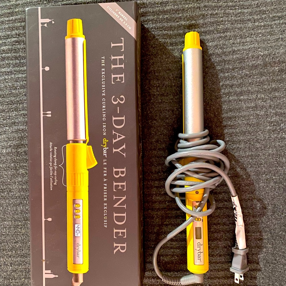 Drybar 3-Day Bender 1” Digital Curling Iron